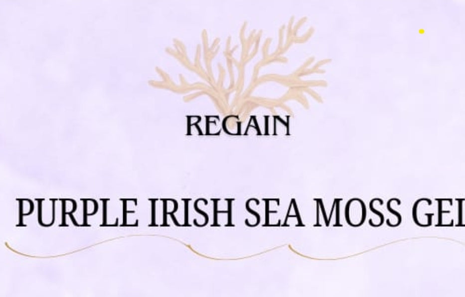 REGAIN Purple Irish Sea Moss Gel