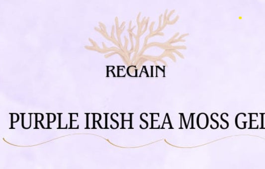 REGAIN Purple Irish Sea Moss Gel